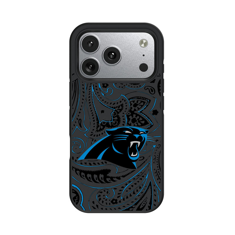 Carolina Panthers Paisley iPhone Bump Phone Case for Apple iPhone
