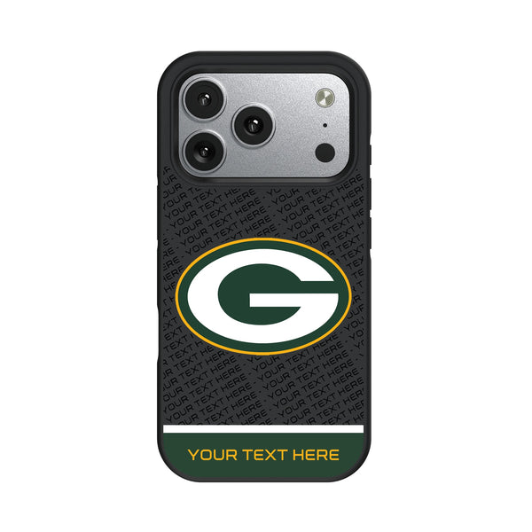 Green Bay Packers Personalized EndZone Plus iPhone Bump Phone Case for Apple iPhone
