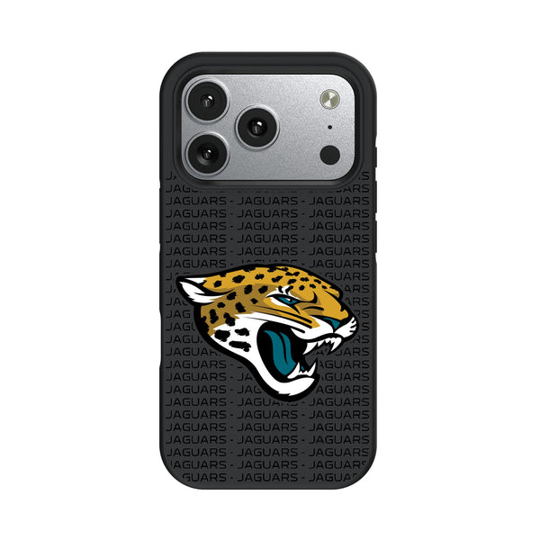 Jacksonville Jaguars Text Backdrop iPhone Bump Phone Case for Apple iPhone