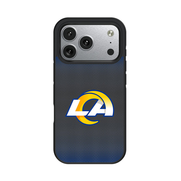 Los Angeles Rams Linen iPhone Bump Phone Case for Apple iPhone