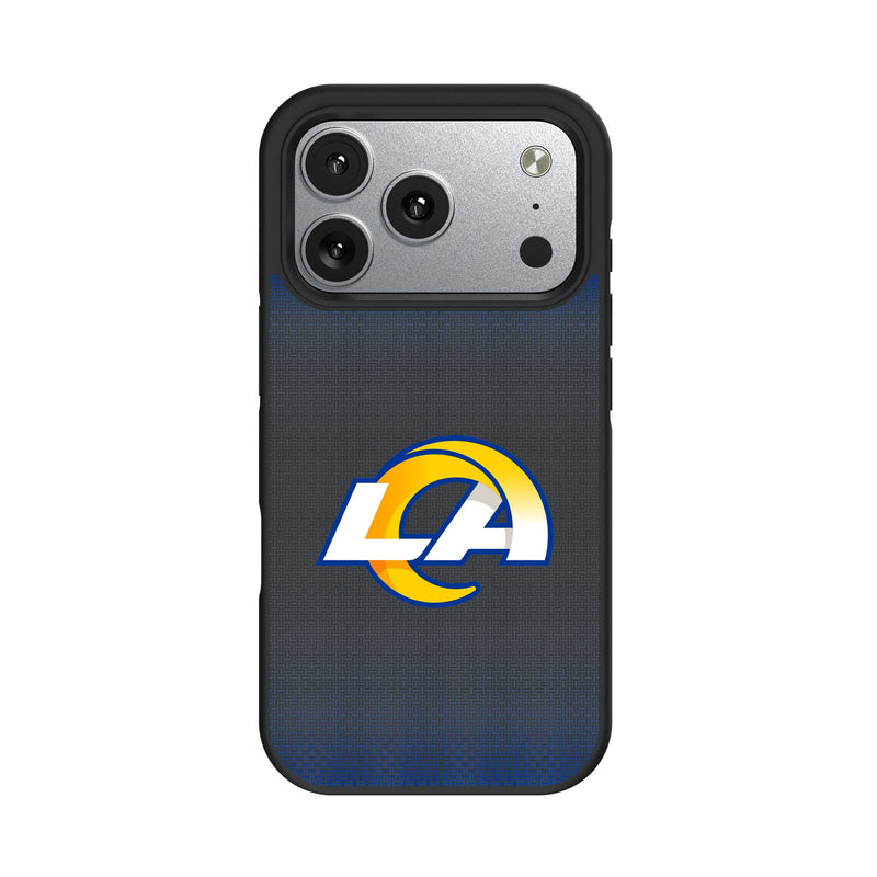 Los Angeles Rams Linen iPhone Bump Phone Case for Apple iPhone