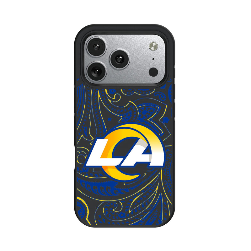 Los Angeles Rams Paisley iPhone Bump Phone Case for Apple iPhone