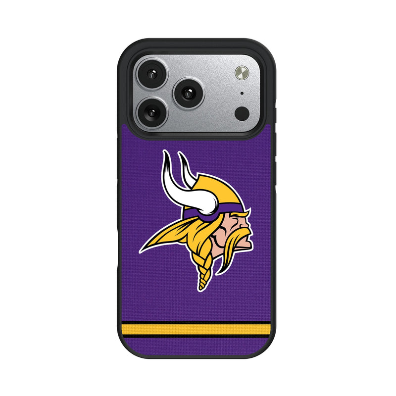 Minnesota Vikings Stripe iPhone Bump Phone Case for Apple iPhone