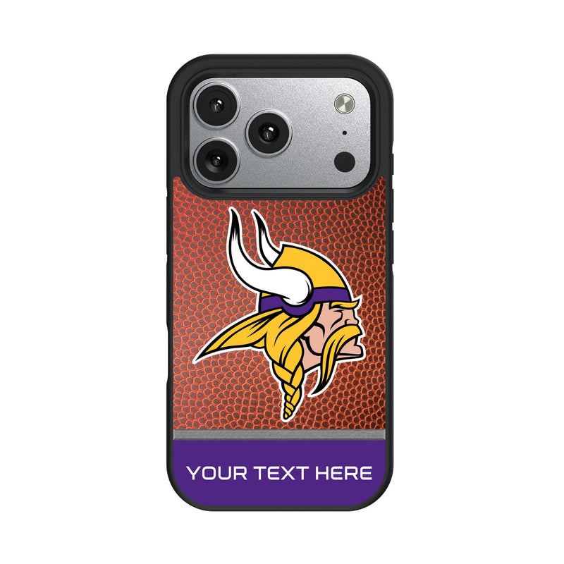 Minnesota Vikings Personalized Football iPhone Bump Phone Case for Apple iPhone