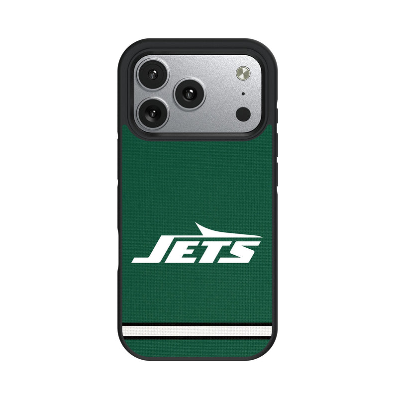 New York Jets Stripe iPhone Bump Phone Case for Apple iPhone