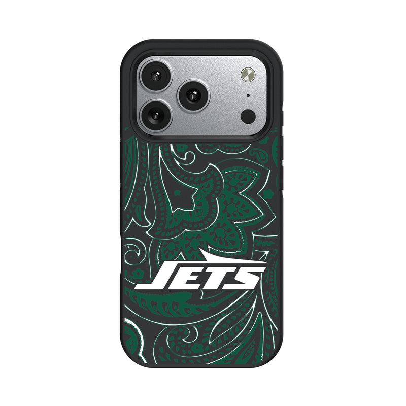 New York Jets Paisley iPhone Bump Phone Case for Apple iPhone