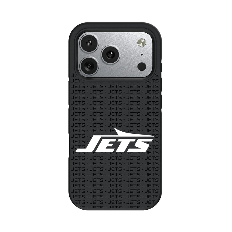 New York Jets Text Backdrop iPhone Bump Phone Case for Apple iPhone