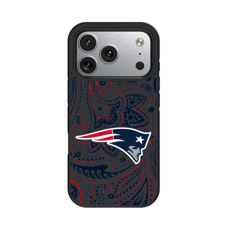 New England Patriots Paisley iPhone Bump Phone Case for Apple iPhone