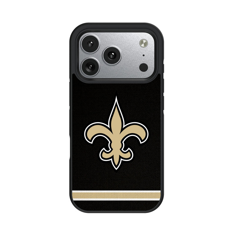 New Orleans Saints Stripe iPhone Bump Phone Case for Apple iPhone