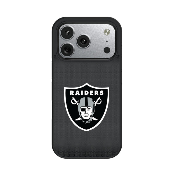 Las Vegas Raiders Linen iPhone Bump Phone Case for Apple iPhone