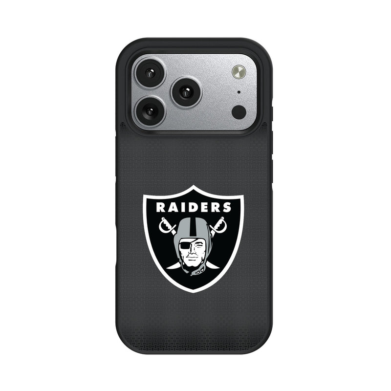 Las Vegas Raiders Linen iPhone Bump Phone Case for Apple iPhone