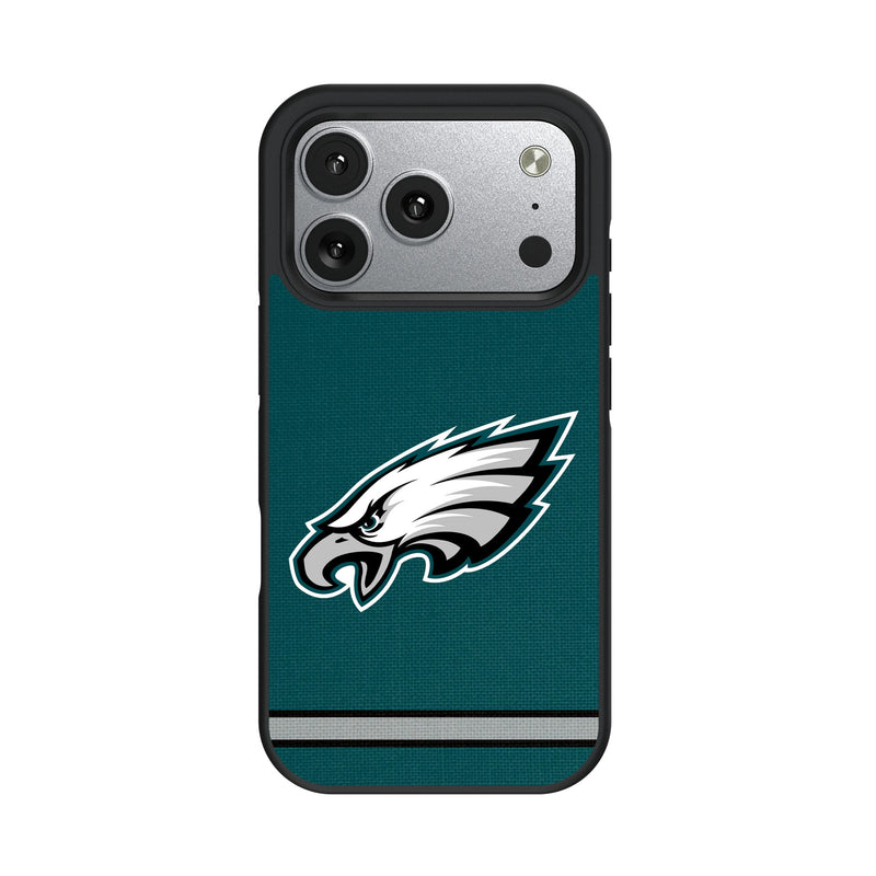 Philadelphia Eagles Stripe iPhone Bump Phone Case for Apple iPhone