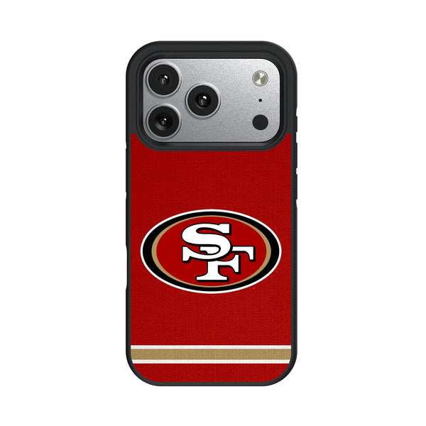 San Francisco 49ers Stripe iPhone Bump Phone Case for Apple iPhone