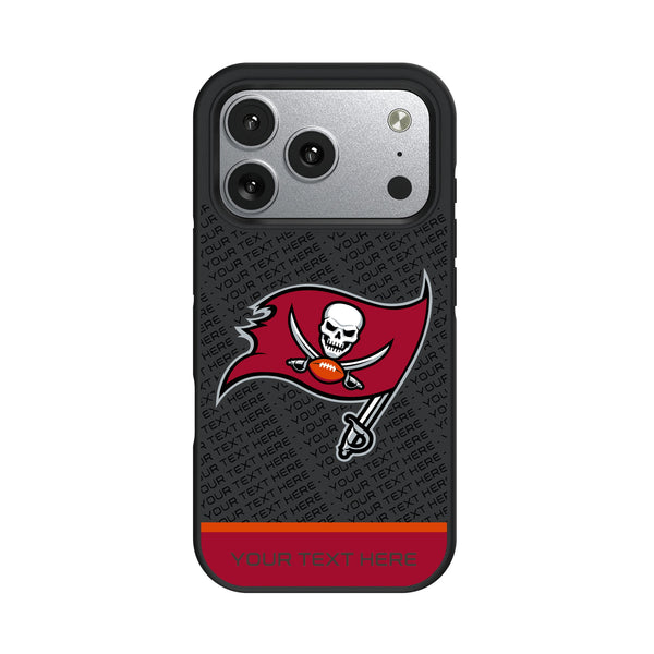 Tampa Bay Buccaneers Personalized EndZone Plus iPhone Bump Phone Case for Apple iPhone