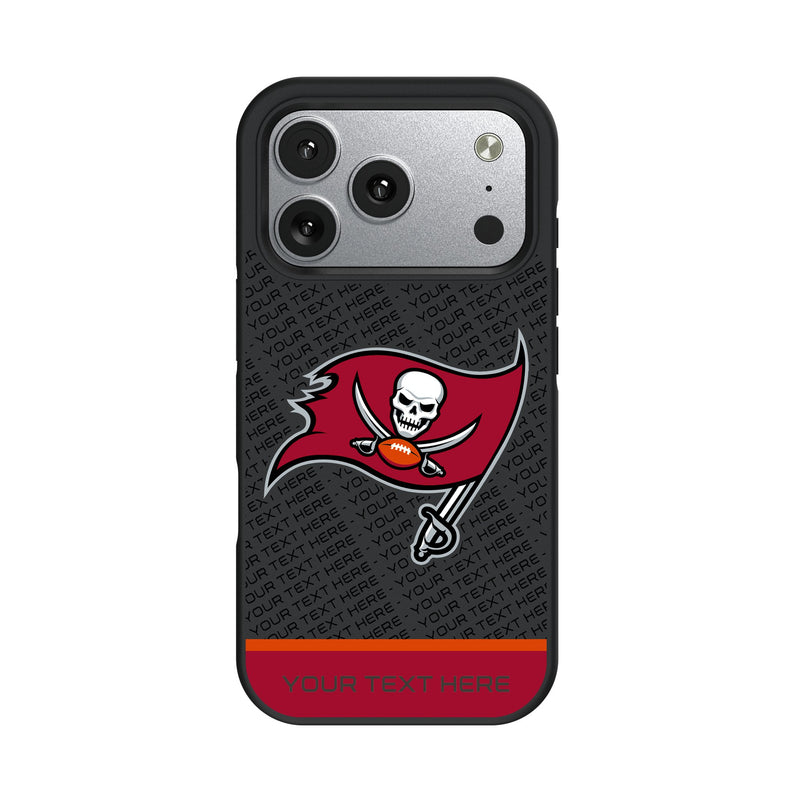 Tampa Bay Buccaneers Personalized EndZone Plus iPhone Bump Phone Case for Apple iPhone