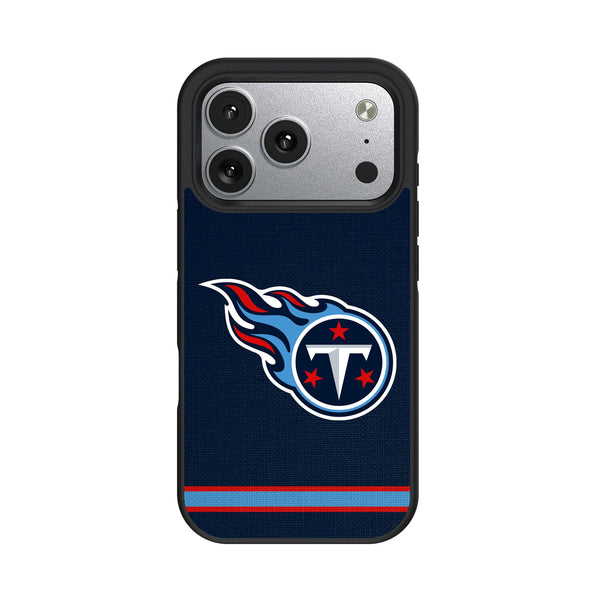 Tennessee Titans Stripe iPhone Bump Phone Case for Apple iPhone