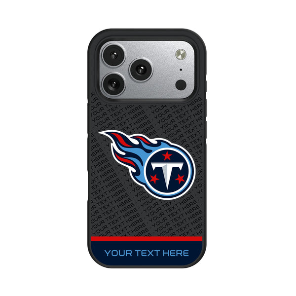 Tennessee Titans Personalized EndZone Plus iPhone Bump Phone Case for Apple iPhone