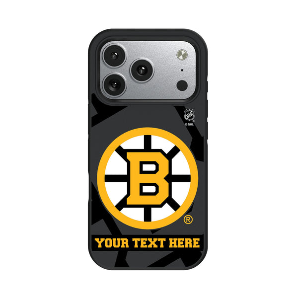 Boston Bruins Personalized Tilt iPhone Bump Phone Case for Apple iPhone
