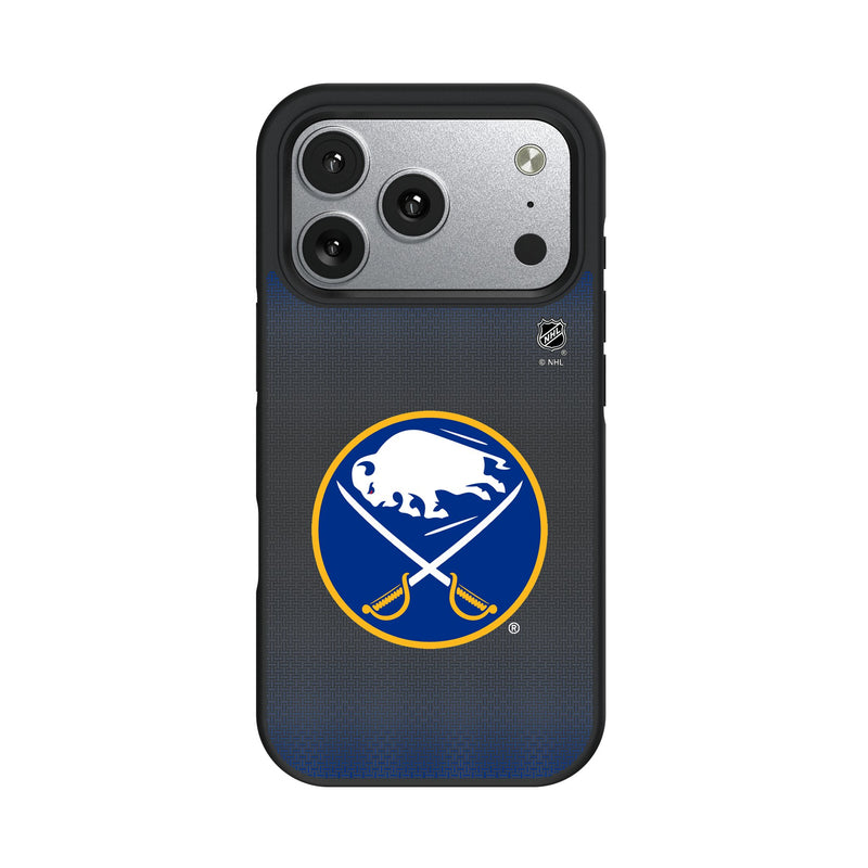 Buffalo Sabres Linen iPhone Bump Phone Case for Apple iPhone