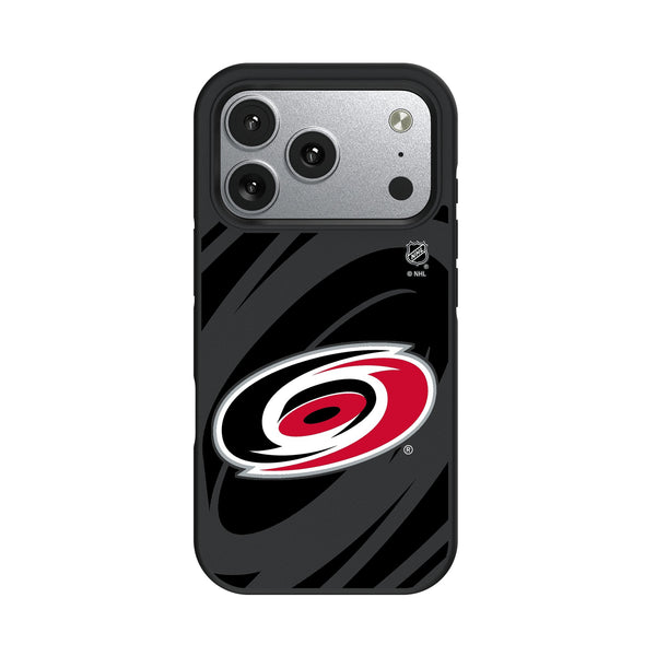 Carolina Hurricanes Monocolor Tilt iPhone Bump Phone Case for Apple iPhone