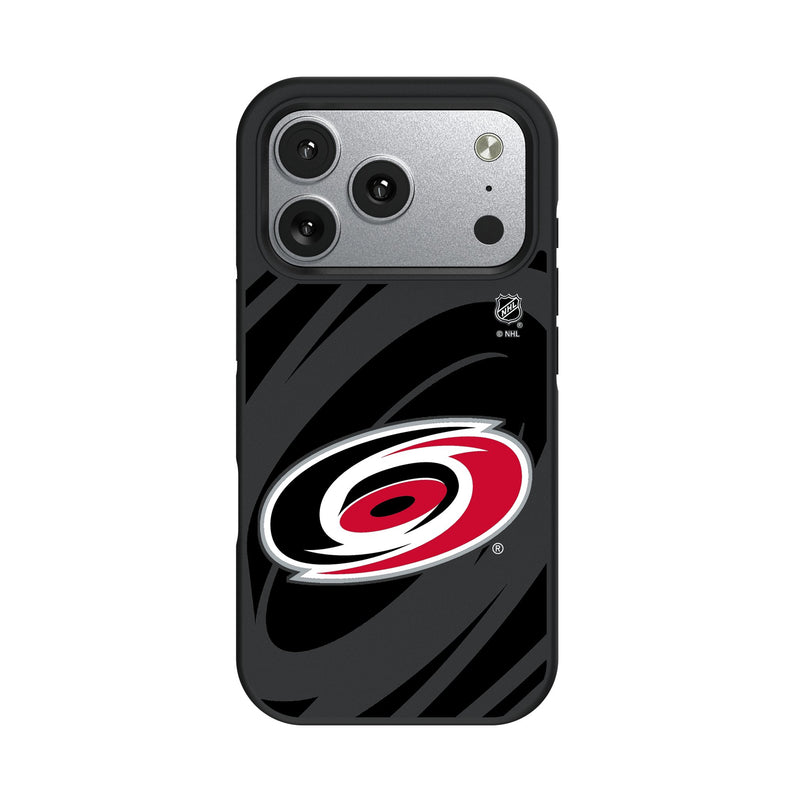 Carolina Hurricanes Monocolor Tilt iPhone Bump Phone Case for Apple iPhone
