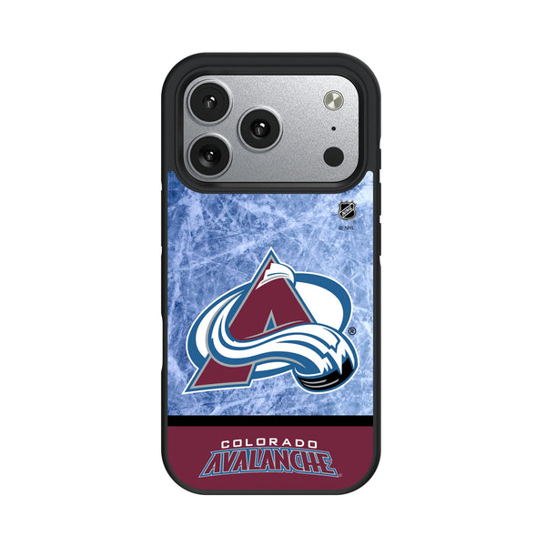 Colorado Avalanche Ice Wordmark iPhone Bump Phone Case for Apple iPhone