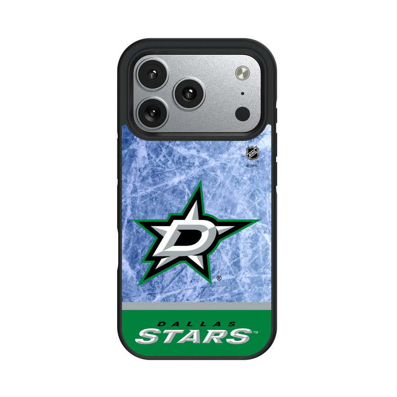 Dallas Stars Ice Wordmark iPhone Bump Phone Case for Apple iPhone