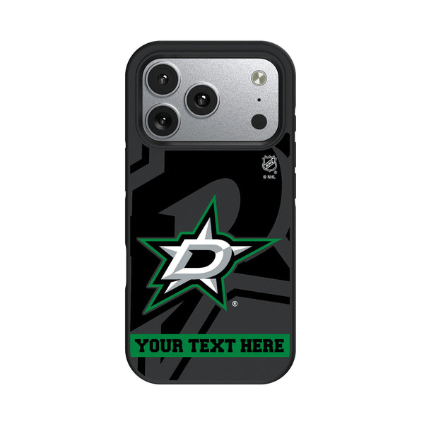 Dallas Stars Personalized Tilt iPhone Bump Phone Case for Apple iPhone
