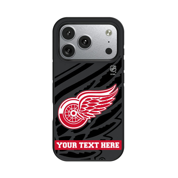 Detroit Red Wings Personalized Tilt iPhone Bump Phone Case for Apple iPhone