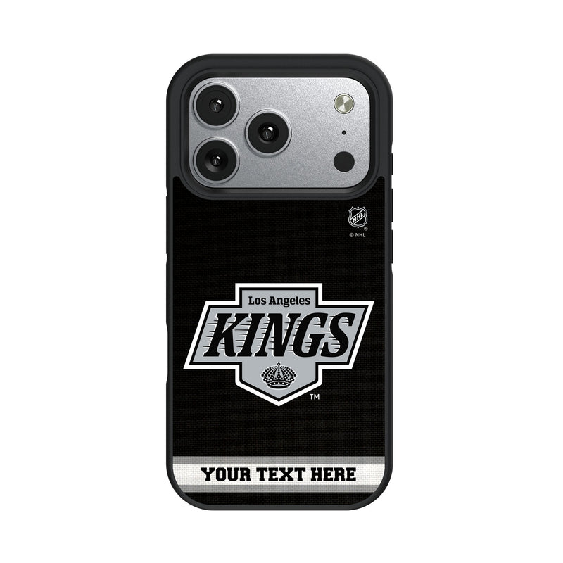 LA Kings Personalized Stripe iPhone Bump Phone Case for Apple iPhone