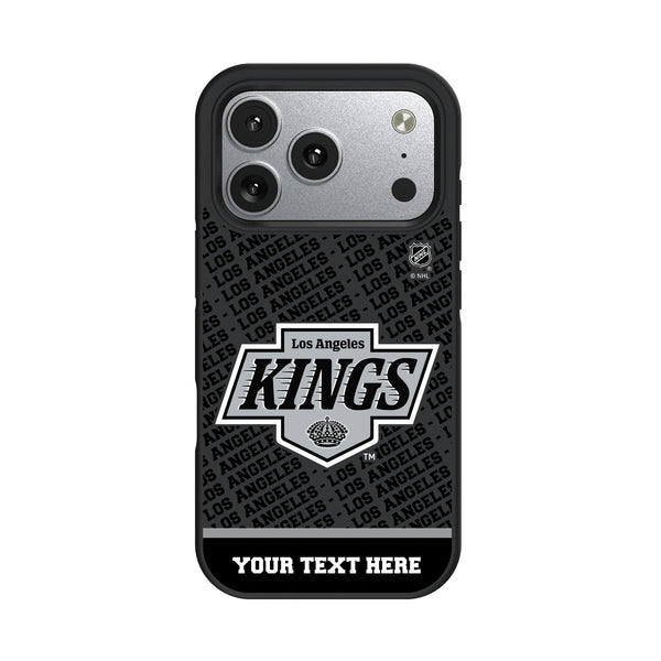 LA Kings Personalized EndZone Plus iPhone Bump Phone Case for Apple iPhone