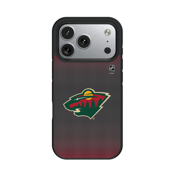Minnesota Wild Linen iPhone Bump Phone Case for Apple iPhone