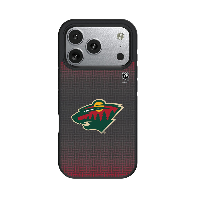 Minnesota Wild Linen iPhone Bump Phone Case for Apple iPhone