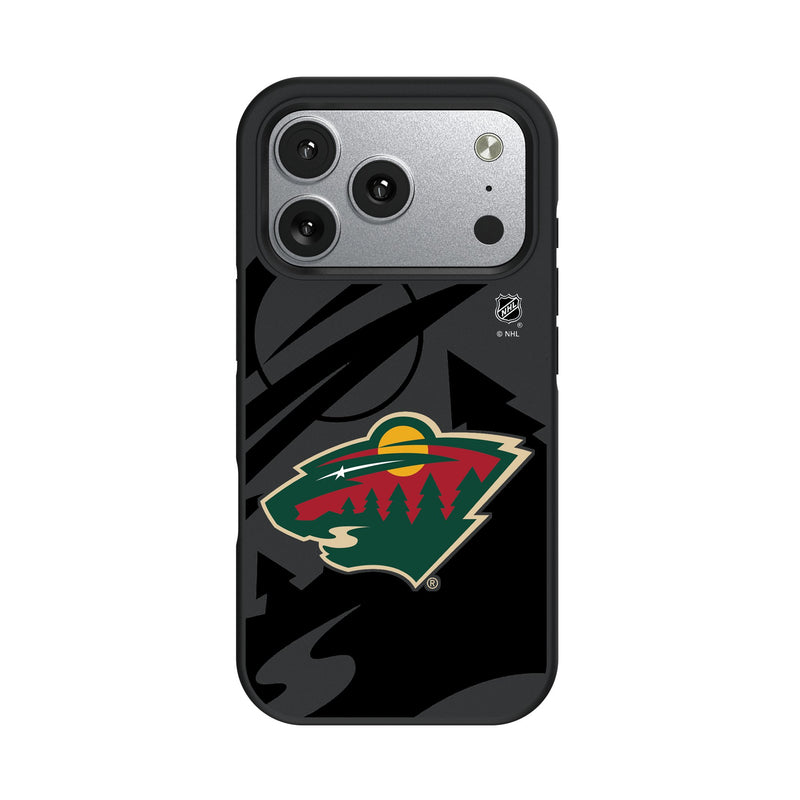 Minnesota Wild Monocolor Tilt iPhone Bump Phone Case for Apple iPhone