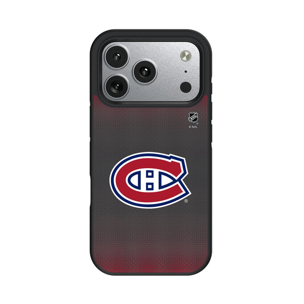 Montreal Canadiens Linen iPhone Bump Phone Case for Apple iPhone