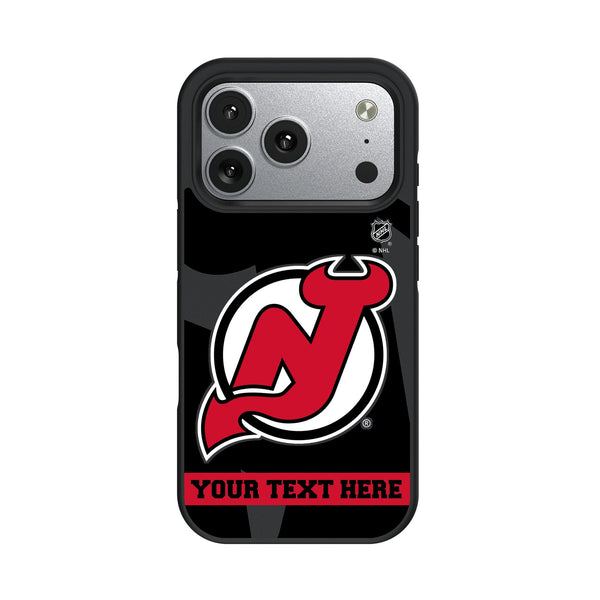 New Jersey Devils Personalized Tilt iPhone Bump Phone Case for Apple iPhone