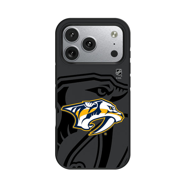 Nashville Predators Monocolor Tilt iPhone Bump Phone Case for Apple iPhone
