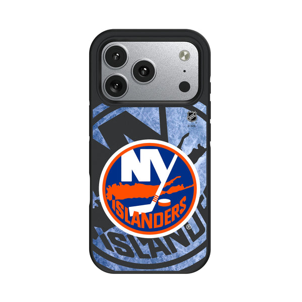 New York Islanders Ice Tilt iPhone Bump Phone Case for Apple iPhone