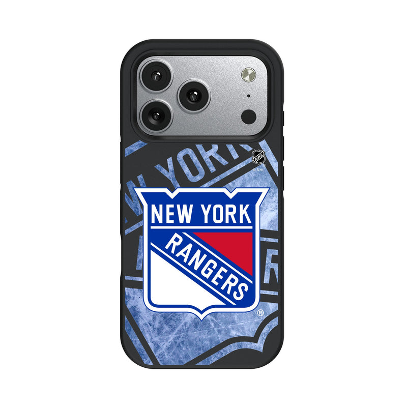 New York Rangers Ice Tilt iPhone Bump Phone Case for Apple iPhone