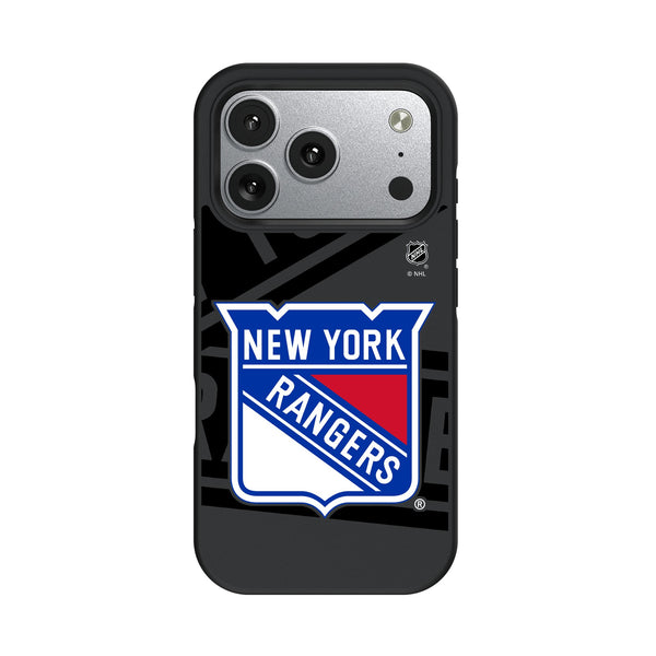 New York Rangers Monocolor Tilt iPhone Bump Phone Case for Apple iPhone