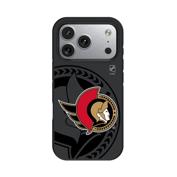 Ottawa Senators Monocolor Tilt iPhone Bump Phone Case for Apple iPhone