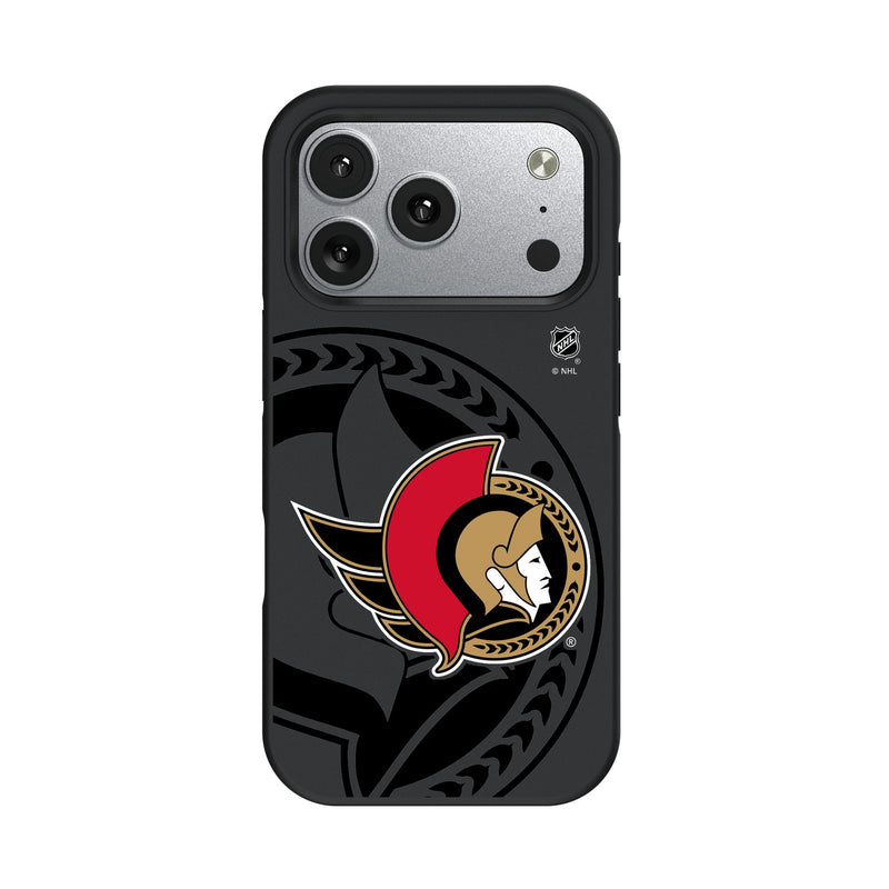 Ottawa Senators Monocolor Tilt iPhone Bump Phone Case for Apple iPhone