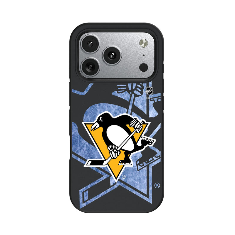 Pittsburgh Penguins Ice Tilt iPhone Bump Phone Case for Apple iPhone