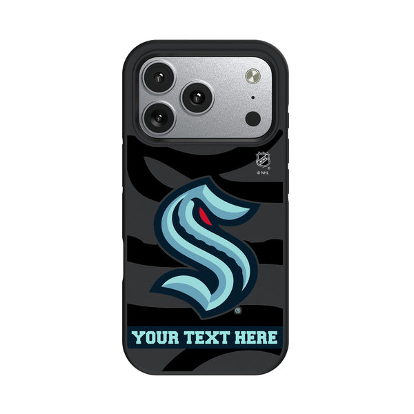 Seattle Kraken Personalized Tilt iPhone Bump Phone Case for Apple iPhone