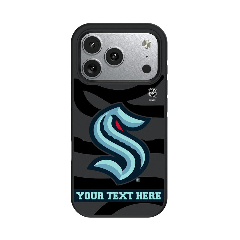 Seattle Kraken Personalized Tilt iPhone Bump Phone Case for Apple iPhone