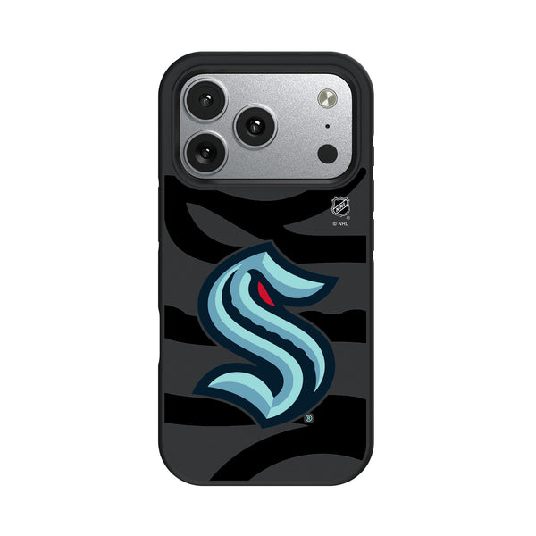 Seattle Kraken Monocolor Tilt iPhone Bump Phone Case for Apple iPhone