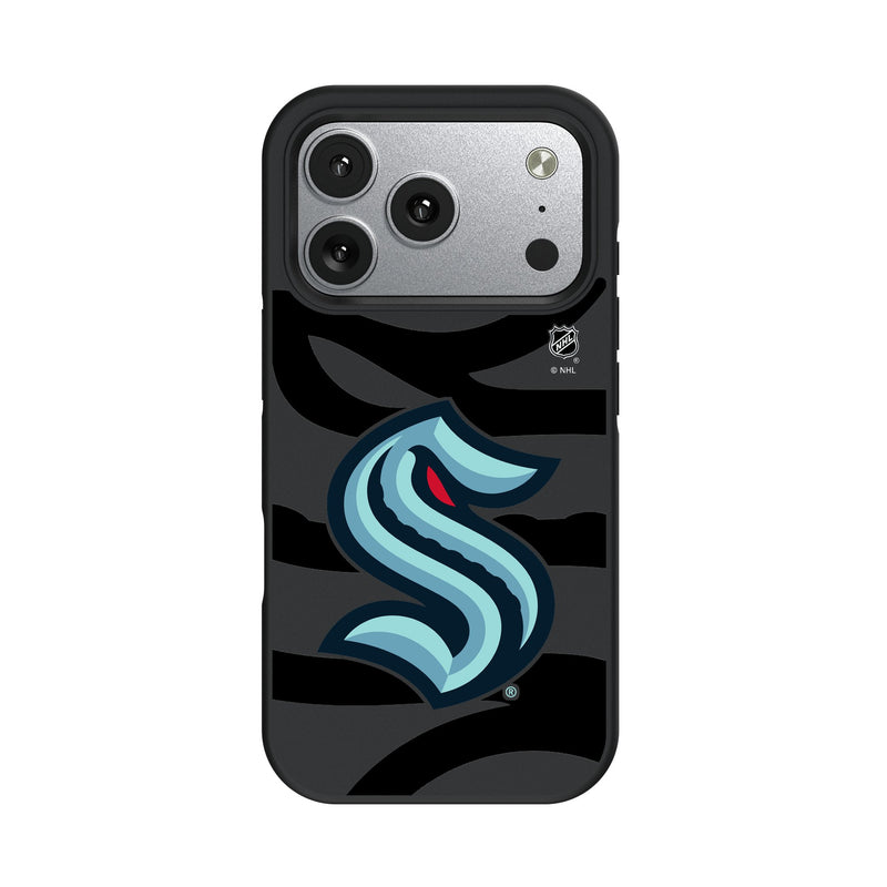 Seattle Kraken Monocolor Tilt iPhone Bump Phone Case for Apple iPhone
