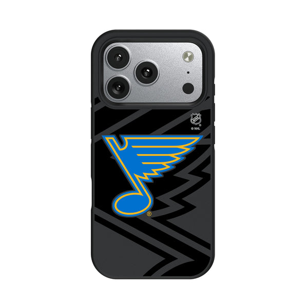 St. Louis Blues Monocolor Tilt iPhone Bump Phone Case for Apple iPhone