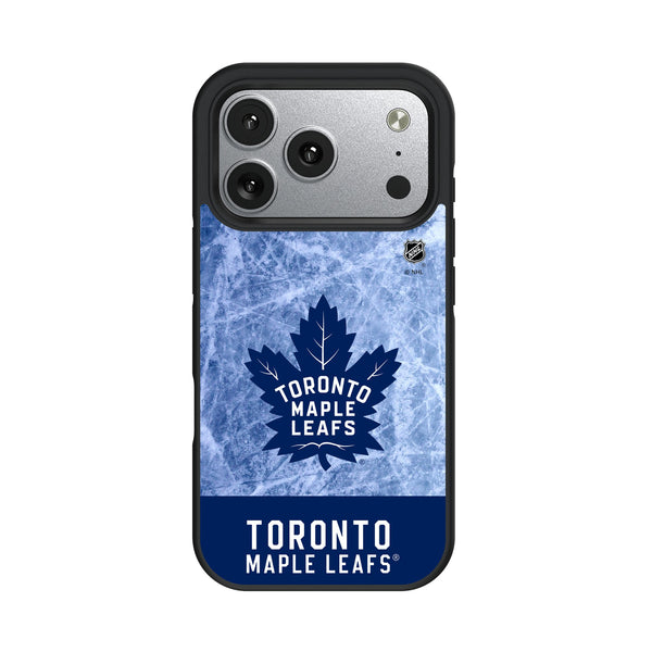 Toronto Maple Leafs Ice Wordmark iPhone Bump Phone Case for Apple iPhone