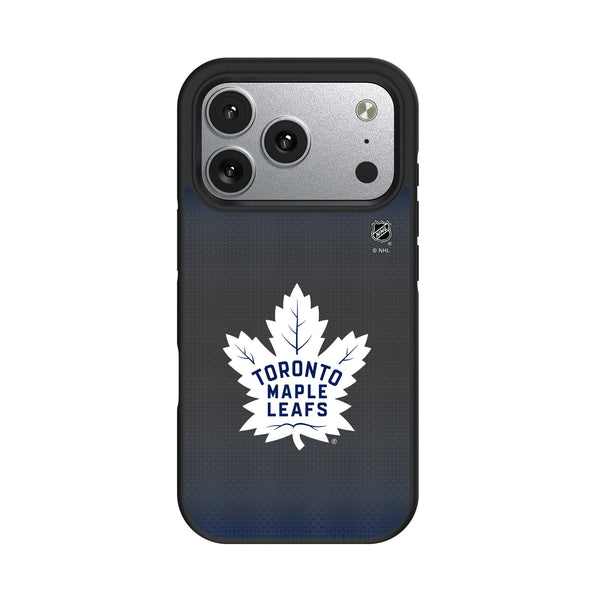 Toronto Maple Leafs Linen iPhone Bump Phone Case for Apple iPhone
